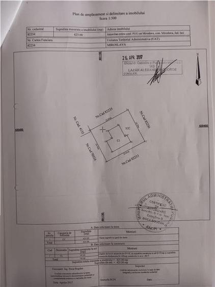 Casă individuală cu 4 camere cu Canalizare în Miroslava