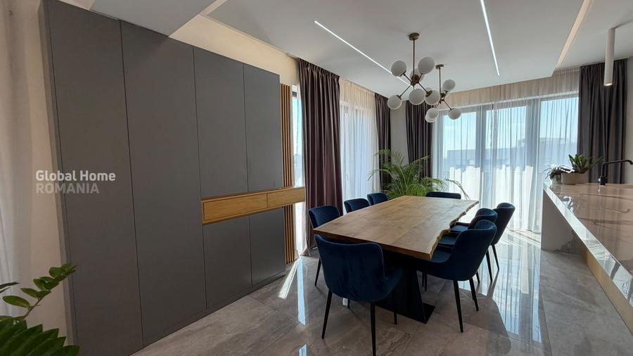 Apartament cu 4 camere semidecomandat, mobilat în Sisești