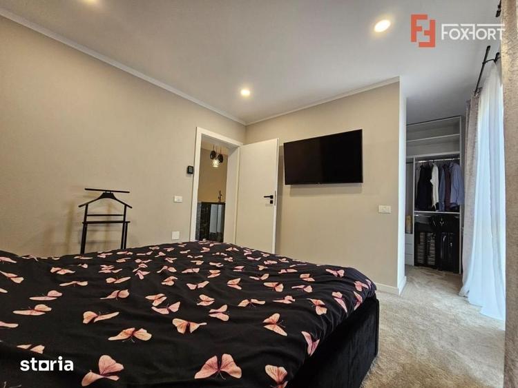 1/2 Duplex, la asfalt, P +M, Toate Utilit., Mobilat + utilat Lux, Zon - 14
