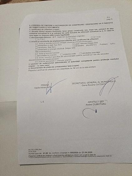 Teren de 2926 mp, în Ciritei