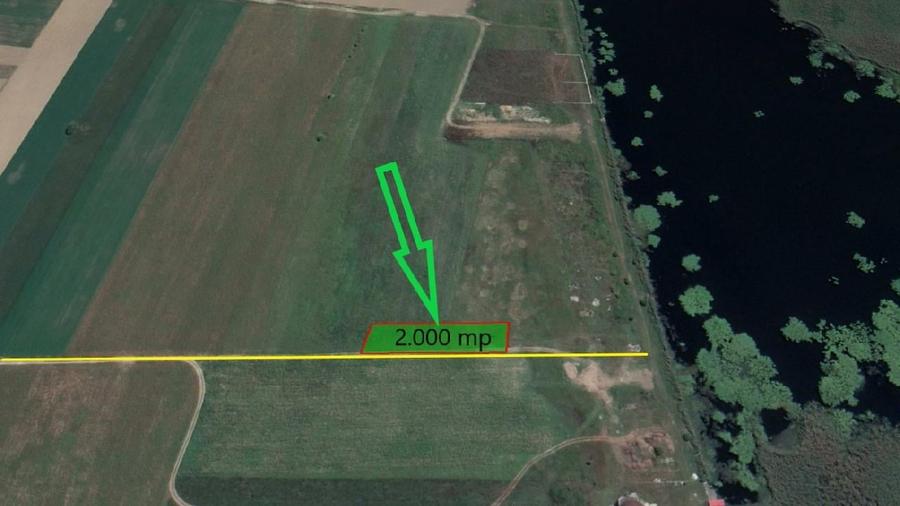 Teren agricol intravilan de 2000 mp, în Gruiu