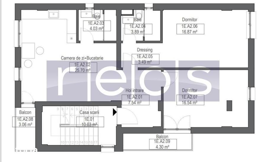 VANZARE 3 CAMERE | ETAJ 1 | ZONA PALLADY - 3