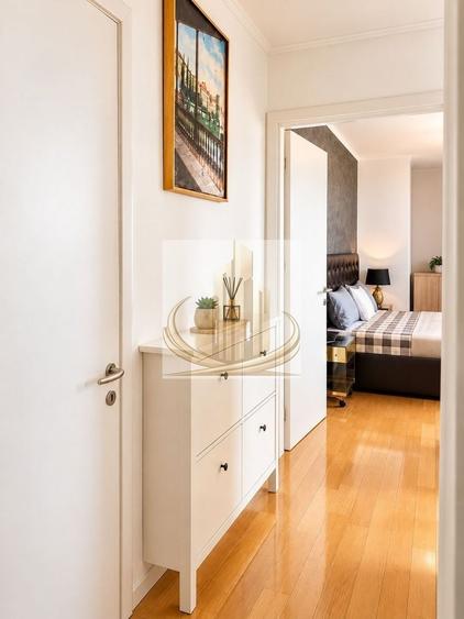 Apartament cu 2 camere semidecomandat, mobilat în Central