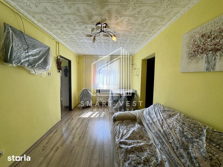 Apartament cu 2 camere semidecomandat în Micro 14
