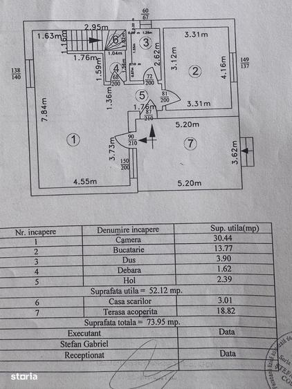 Casă cu 4 camere decomandat cu Teren 270 Mp în Chiajna
