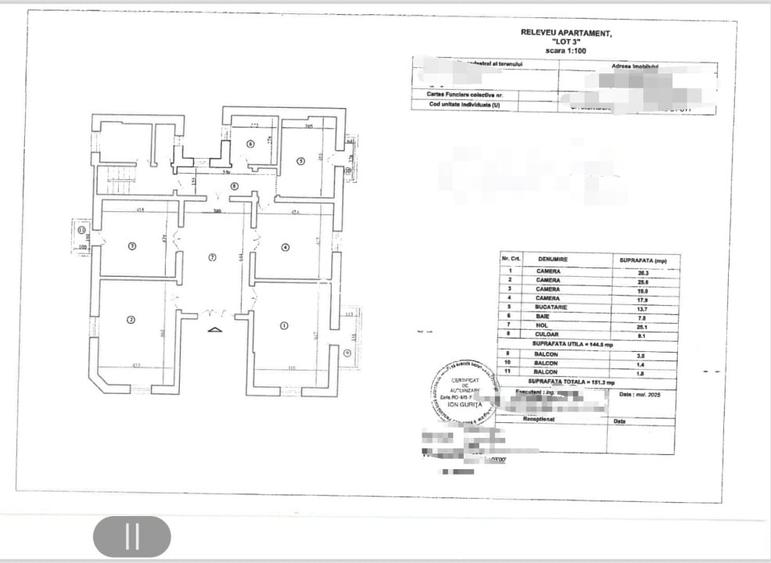 Apartament cu 4 camere în Cișmigiu
