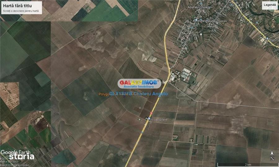 Adunatii Copaceni teren intravilan 14700 mp,deschidere 62m - 6