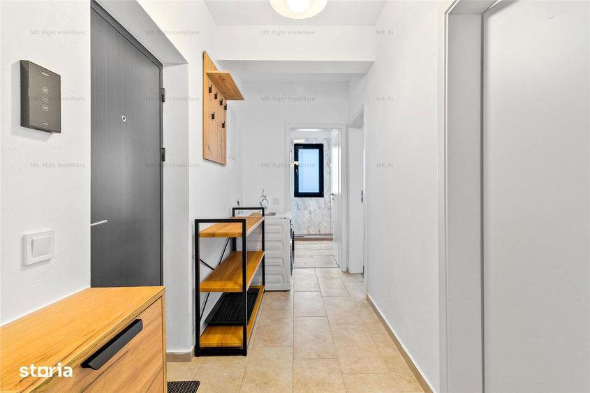 Apartament cu 2 camere, mobilat în Sânpetru