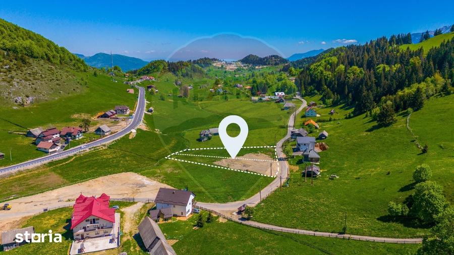 Teren de 3962 mp, în Fundata