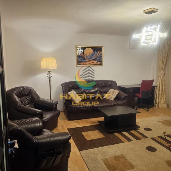 Apartament cu 2 camere semidecomandat, mobilat în Decebal