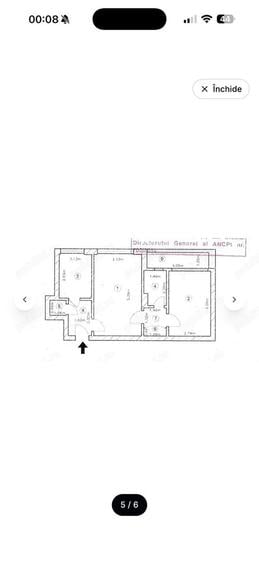 Apartament cu 2 camere semidecomandat în Drumul Taberei