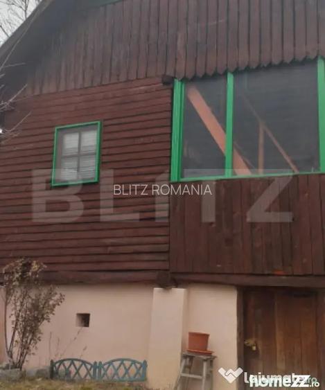 Cabana in zona Gherla, teren 1617 mp, zona linistita rel - Gherla (Cluj)