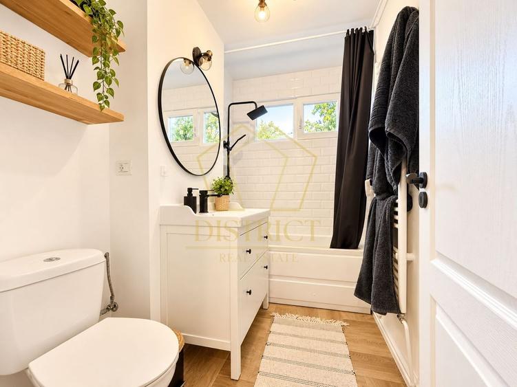 Apartament cu 2 camere semidecomandat, mobilat în Tipografilor