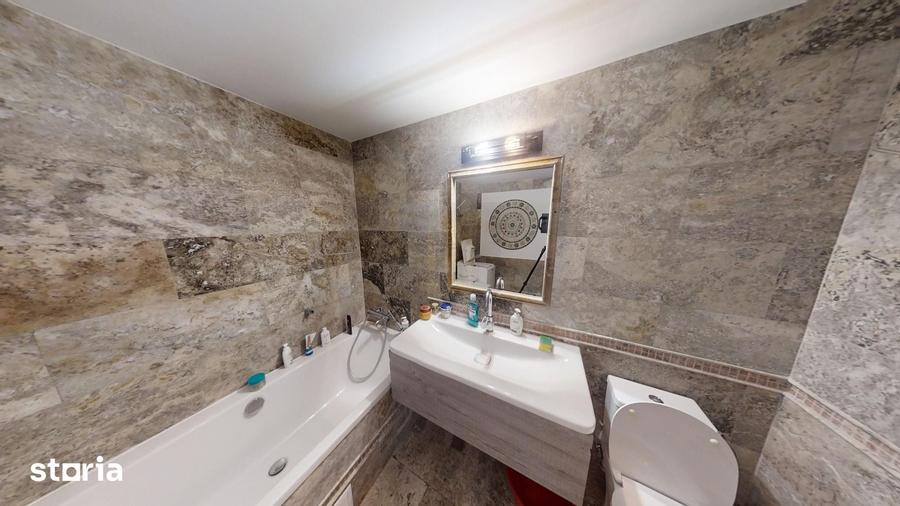 Apartament cu 3 camere semidecomandat în Brezoianu