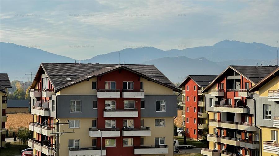 Apartament cu 2 camere semidecomandat, mobilat în Sânpetru