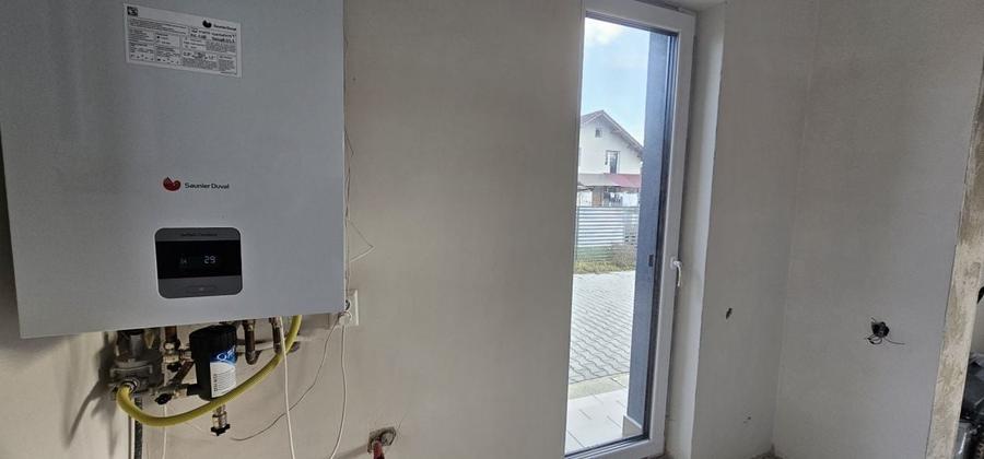 Casă individuală cu 4 camere cu Canalizare în Gilău
