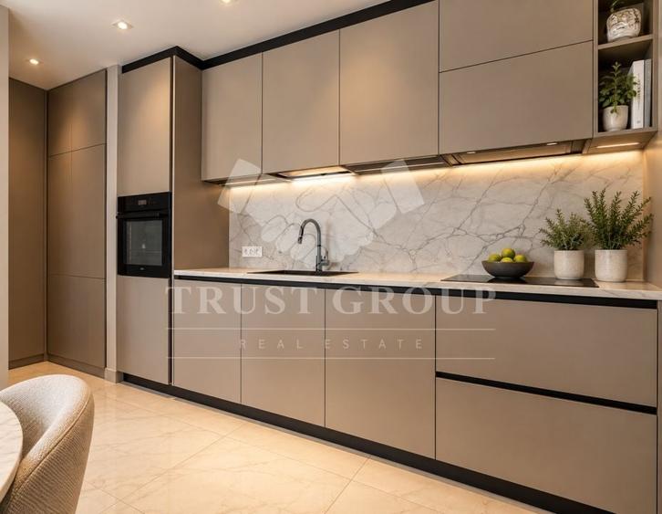 Apartament cu 3 camere semidecomandat, mobilat în Barbu Văcărescu