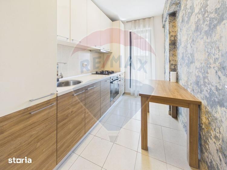 Apartament cu 2 camere, mobilat în Băneasa