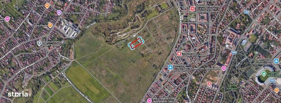 Vanzare teren intravilan 4.000 mp Sibiu, zona Campsor (UTR U09 / L4) - 3