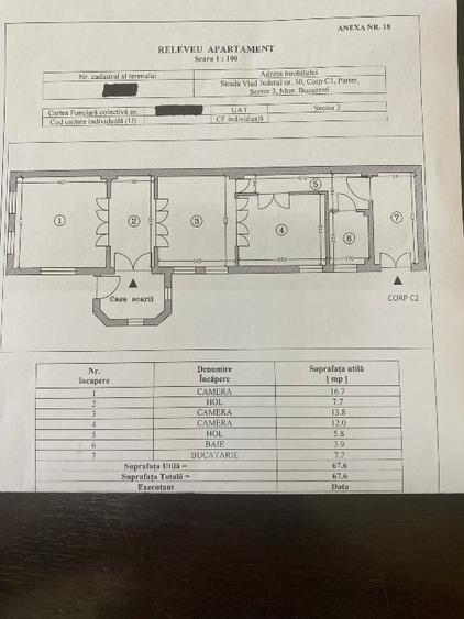 Duplex cu 5 camere cu Teren 198 Mp în Vitan Mall