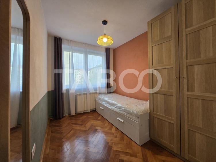Apartament cu 3 camere semidecomandat, mobilat în Mihai Viteazul