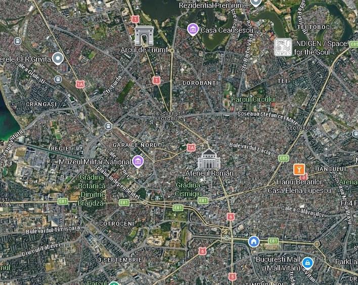 Teren Construcții intravilan de 500 mp, în Grivița