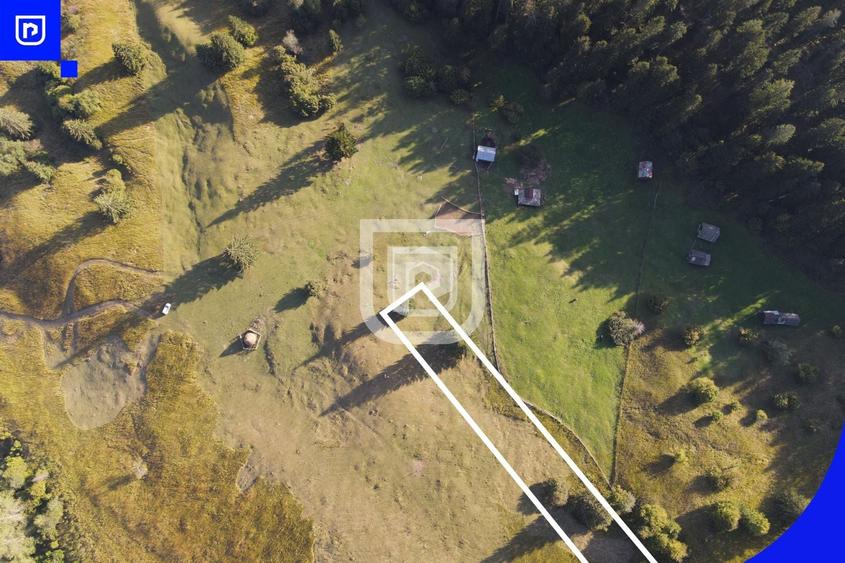 Teren Construcții extravilan de 3197 mp, în Vest