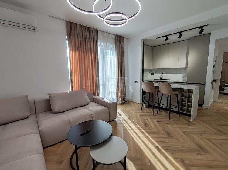 Apartament cu 2 camere decomandat, mobilat în Pipera