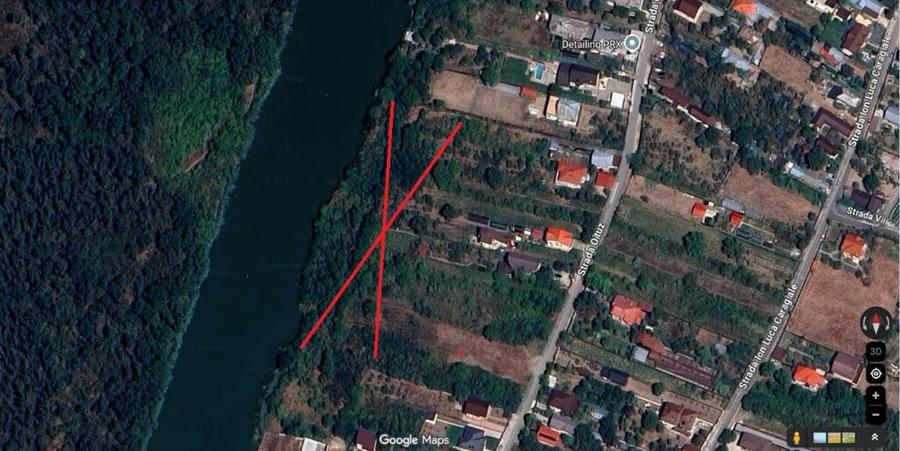 Teren de 1019 mp, în Brănești