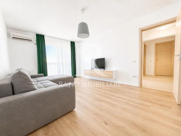 Apartament cu 2 camere decomandat, mobilat în Nufărul