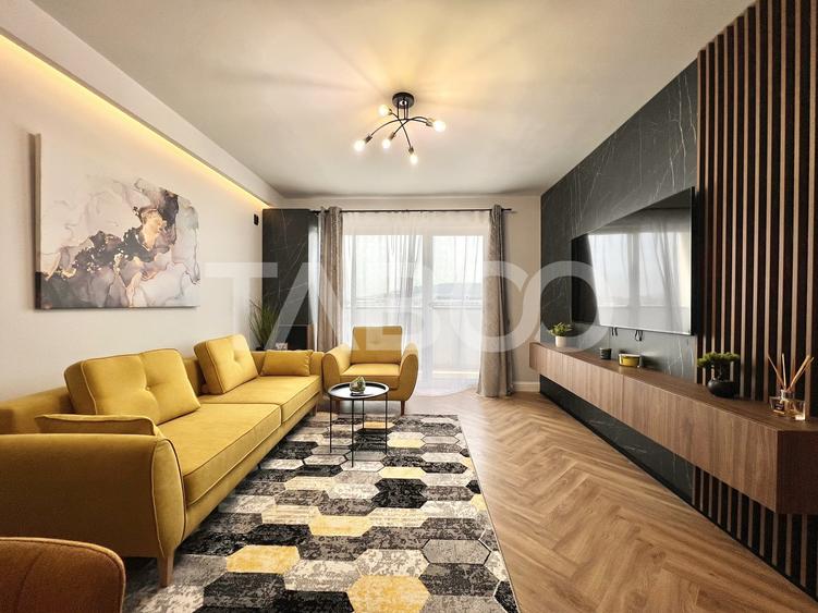 Apartament cu 2 camere semidecomandat, mobilat în Florești