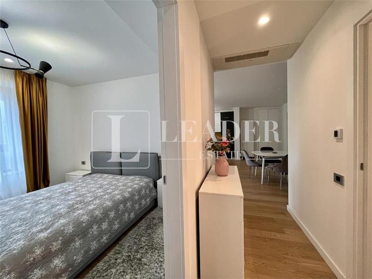 Apartament cu 3 camere semidecomandat, mobilat în Barbu Văcărescu