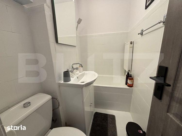 Apartament cu 2 camere semidecomandat, mobilat în Alexandru cel Bun