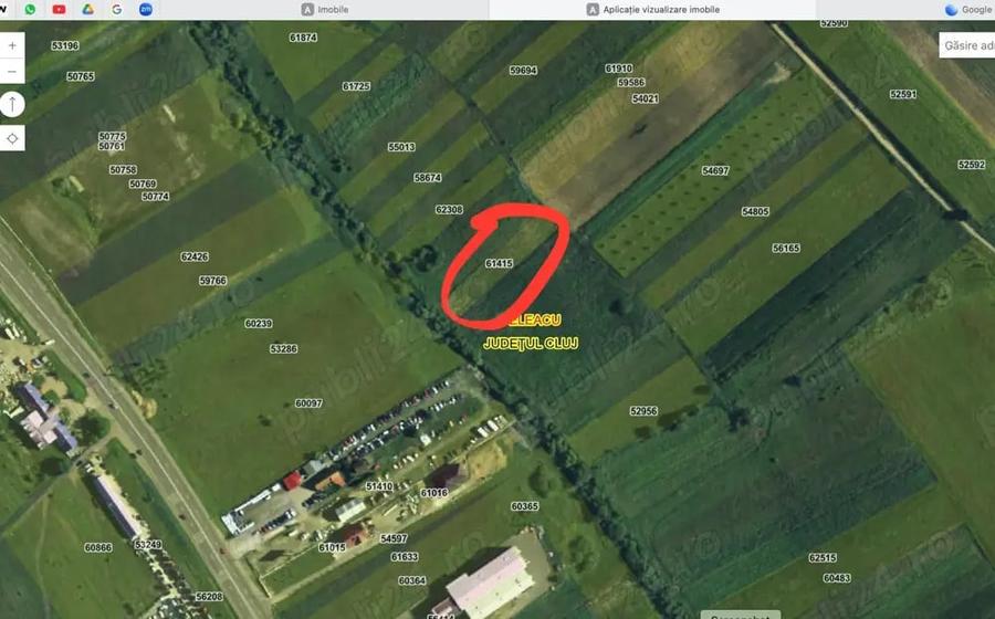 Teren de 1400 mp, în Vâlcele