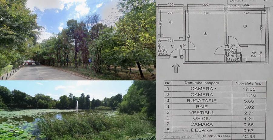 Apartament cu 2 camere semidecomandat în Parcul Circului
