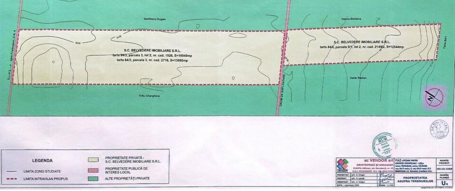 Teren Construcții intravilan de 76622 mp, în Frumușani