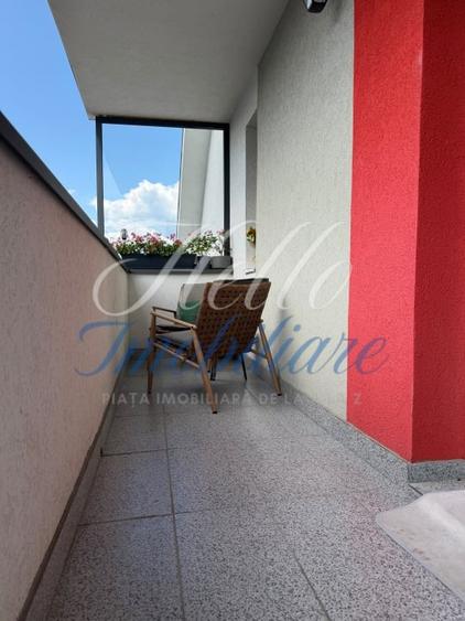 Apartament cu 3 camere, mobilat în Baciu