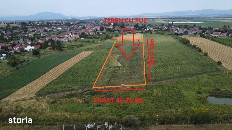 Teren de 20000 mp, în Bod