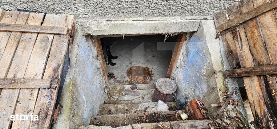 Casă cu 2 camere cu Teren 1200 Mp în Brănești