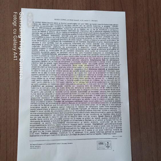 Teren de 755 mp, în Unirii
