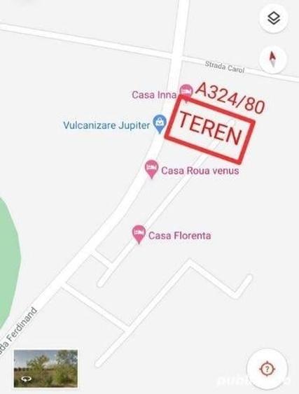 Teren de 1000 mp, în Central