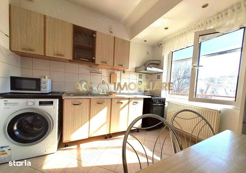 Apartament cu 2 camere, mobilat în Romană