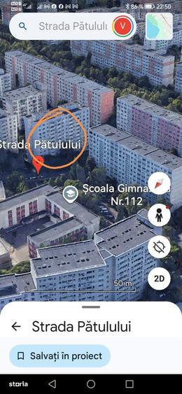 Garsonieră decomandată în Titan