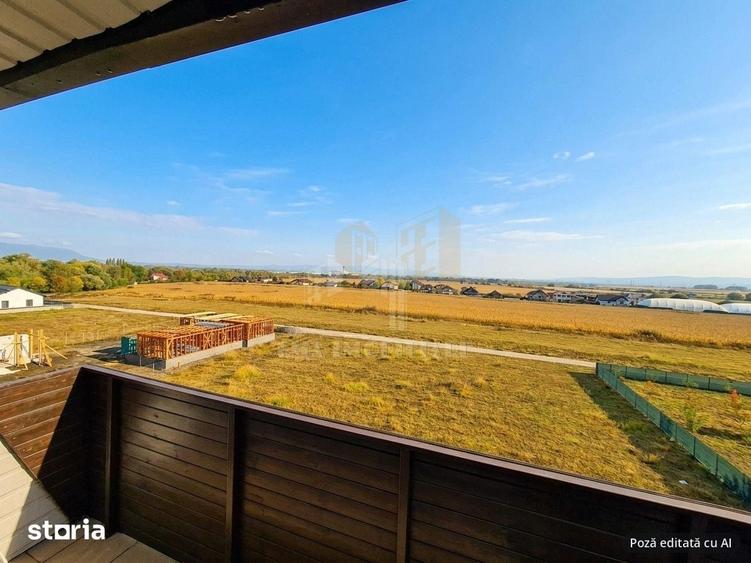 Apartament cu 2 camere decomandat în Sânpetru