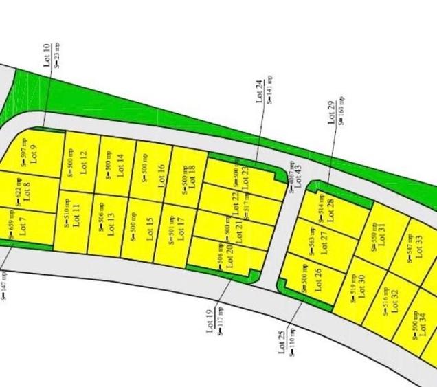 Teren Construcții intravilan de 620 mp, în Bod