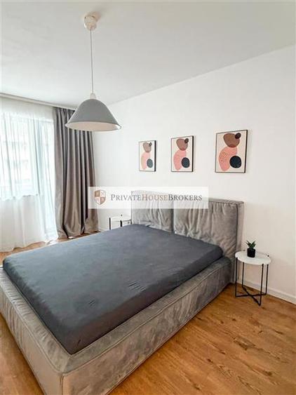 Apartament cu 2 camere semidecomandat, mobilat în Pipera