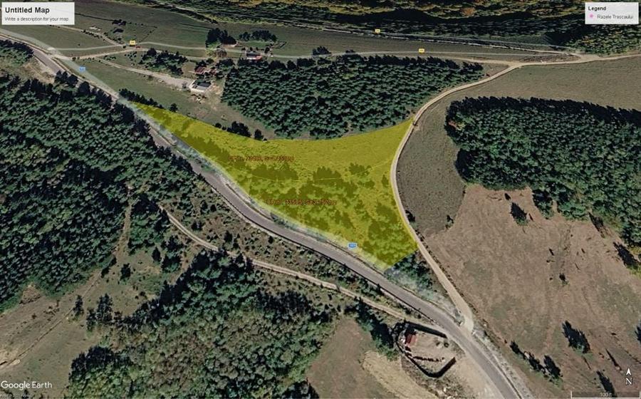 Teren de 8100 mp, în Râmeț