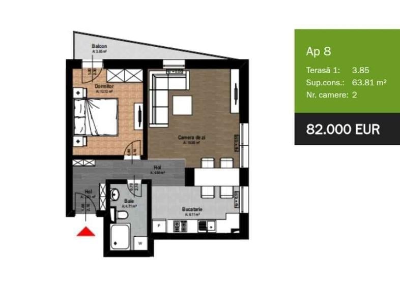 Apartament nou in Baile Felix cel mai bun pret - 5