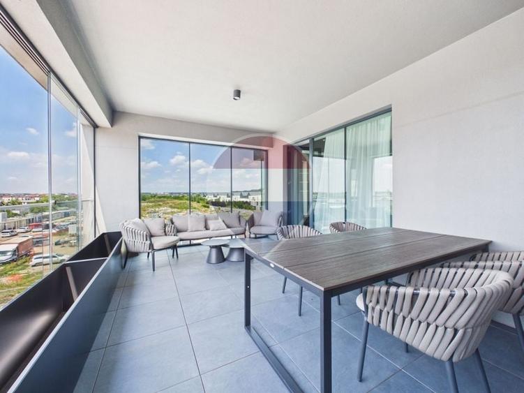 Apartament cu 3 camere decomandat, mobilat în Pipera