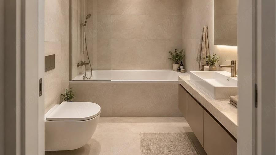 Apartament cu 2 camere decomandat în Pipera